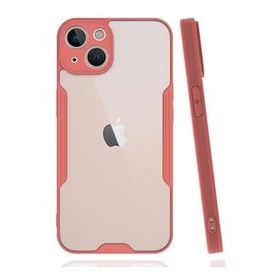 BSSM iPhone 14 Plus Platin Silikon Pembe Kılıf