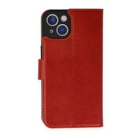 BSSM iPhone 14 Plus Trend S Plus Kapaklı Kırmızı Kılıf