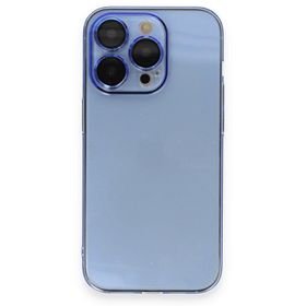 BSSM iPhone 14 Pro Armada Lensli Kapak Sierra Blue Kılıf