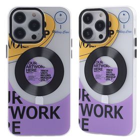 BSSM iPhone 14 Pro Magneticsafe Desenli Kapak Apollo Şeffaf 6 Kılıf