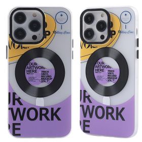 BSSM iPhone 14 Pro Magneticsafe Desenli Kapak Apollo Şeffaf 6 Kılıf
