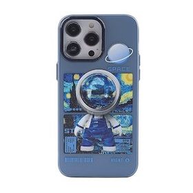 BSSM iPhone 14 Pro Max Desenli Kapak Prada Mavi 1 Kılıf