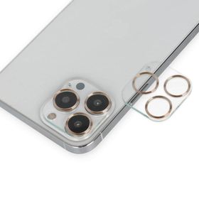 BSSM iPhone 14 Pro Max Gold Band Metal Kamera Lens