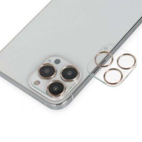 BSSM iPhone 14 Pro Max Gold Band Metal Kamera Lens