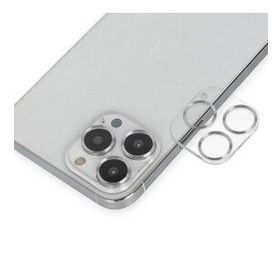 BSSM iPhone 14 Pro Max Gümüş Band Metal Kamera Lens