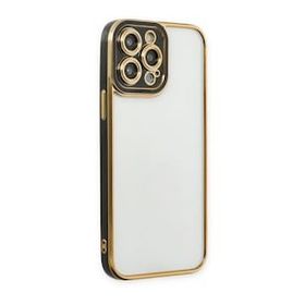 BSSM iPhone 14 Pro Max Liva Lens Silikon Siyah Kılıf