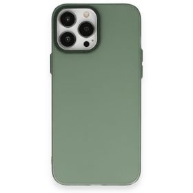 BSSM iPhone 14 Pro Max Modos Metal Kapak Koyu Yeşil Kılıf