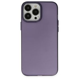 BSSM iPhone 14 Pro Max Modos Metal Kapak Mor Kılıf