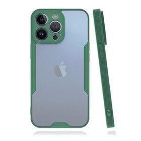 BSSM iPhone 14 Pro Max Platin Silikon Yeşil Kılıf