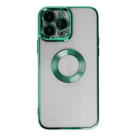 BSSM iPhone 14 Pro Max Slot Silikon Köknar Yeşili Kılıf