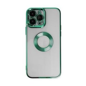 BSSM iPhone 14 Pro Max Slot Silikon Köknar Yeşili Kılıf