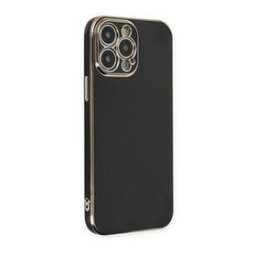 BSSM iPhone 14 Pro Max Volet Silikon Siyah Renkli Kılıf