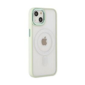 BSSM iPhone 14 Room Magneticsafe Silikon Su Yeşili Kılıf