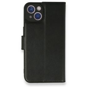 BSSM iPhone 14 Trend S Plus Kapaklı Siyah Kılıf