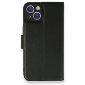 BSSM iPhone 14 Trend S Plus Kapaklı Siyah Kılıf