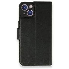 BSSM iPhone 14 Trend S Plus Kapaklı Siyah Kılıf