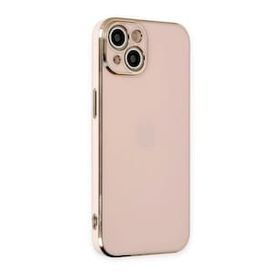 BSSM iPhone 14 Volet Silikon Pembe Kılıf