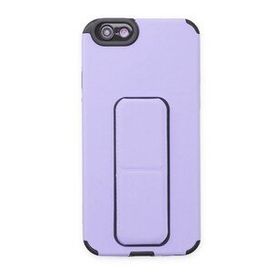 BSSM iPhone 6 Mega Standlı Silikon Lila Kılıf