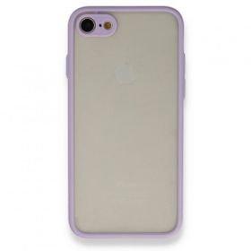 BSSM iPhone 7 Montreal Silikon Kapak Mor Kılıf