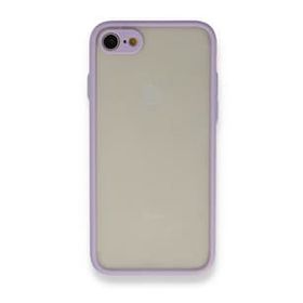 BSSM iPhone 7 Montreal Silikon Kapak Mor Kılıf