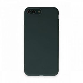 BSSM iPhone 7 Plus Lansman Glass Kapak Koyu Yeşil Kılıf