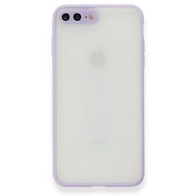 BSSM iPhone 7 Plus Montreal Silikon Kapak Mor Kılıf