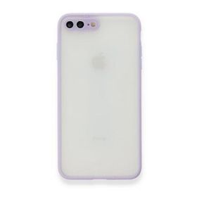 BSSM iPhone 7 Plus Montreal Silikon Kapak Mor Kılıf