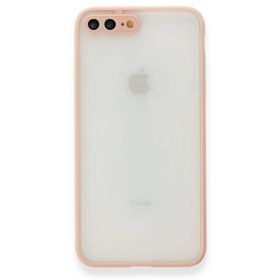 BSSM iPhone 7 Plus Montreal Silikon Kapak Pembe Kılıf