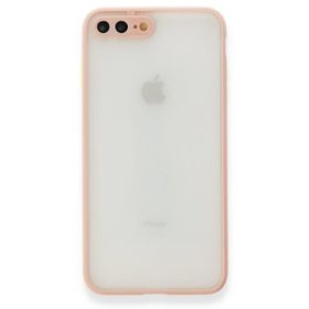 BSSM iPhone 7 Plus Montreal Silikon Kapak Pembe Kılıf