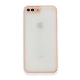 BSSM iPhone 7 Plus Montreal Silikon Kapak Pembe Kılıf