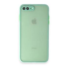 BSSM iPhone 7 Plus Montreal Silikon Kapak Turkuaz Kılıf