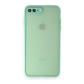 BSSM iPhone 7 Plus Montreal Silikon Kapak Turkuaz Kılıf