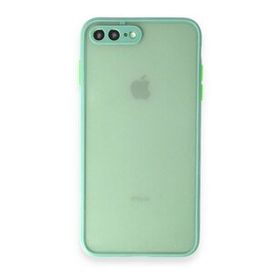 BSSM iPhone 7 Plus Montreal Silikon Kapak Turkuaz Kılıf