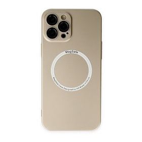 BSSM Jack Magneticsafe Lens Silikon - Gold iPhone 12 Pro Max Kılıf