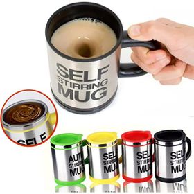 BSSM Karıştırıcı Self Mug Kupa Bardak
