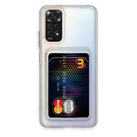 BSSM Kart Şeffaf Silikon - Şeffaf Xiaomi Redmi Note 11 Kılıf
