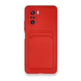 BSSM Kelvin Kartvizitli Silikon - Kırmızı Xiaomi Poco F3 Kılıf
