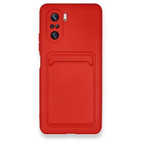 BSSM Kelvin Kartvizitli Silikon - Kırmızı Xiaomi Poco F3 Kılıf