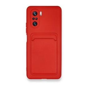 BSSM Kelvin Kartvizitli Silikon - Kırmızı Xiaomi Poco F3 Kılıf