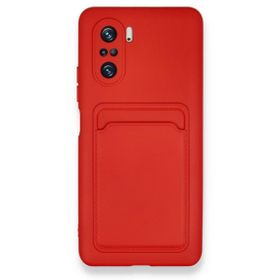 BSSM Kelvin Kartvizitli Silikon - Kırmızı Xiaomi Poco F3 Kılıf