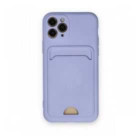 BSSM Kelvin Kartvizitli Silikon - Lila iPhone 11 Pro Kılıf