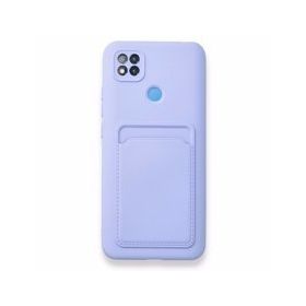 BSSM Kelvin Kartvizitli Silikon - Lila Xiaomi Redmi 9C Kılıf