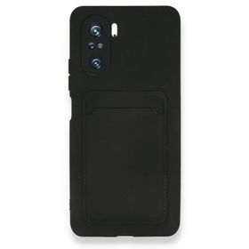 BSSM Kelvin Kartvizitli Silikon - Siyah Xiaomi Poco F3 Kılıf