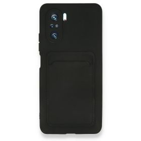 BSSM Kelvin Kartvizitli Silikon - Siyah Xiaomi Poco F3 Kılıf