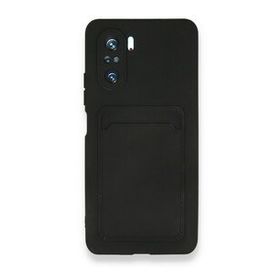BSSM Kelvin Kartvizitli Silikon - Siyah Xiaomi Poco F3 Kılıf