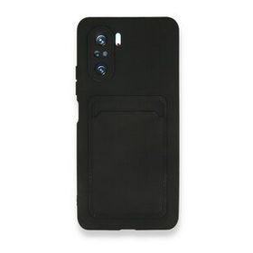 BSSM Kelvin Kartvizitli Silikon - Siyah Xiaomi Poco F3 Kılıf