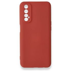 BSSM Kiremit Realme 7 Nano İçi Kadife Silikon Kılıf