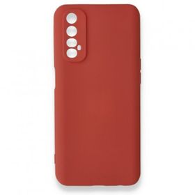 BSSM Kiremit Realme 7 Nano İçi Kadife Silikon Kılıf