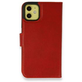 BSSM Kırmızı iPhone 13 Mini Kılıf Trend S Plus Kapaklı Kılıf