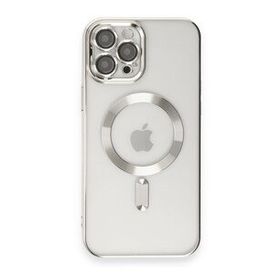BSSM Kross Magneticsafe Kapak - Gümüş iPhone 12 Pro Kılıf